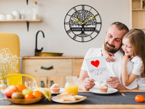 Custom Metal Wall Clock