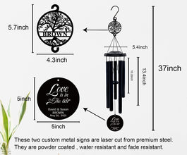 Personalized Love Wind Chime