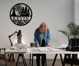 Nautical Steel Wall Art