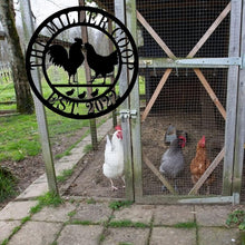 Custom Metal Farmyard Sign