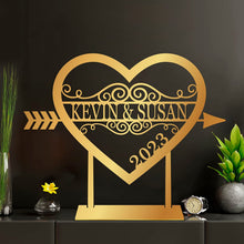 Heart & Arrow Steel Tabletop