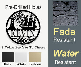 Nautical Steel Wall Art