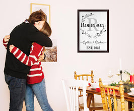 Custom Wood Family Sign