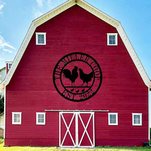Custom Metal Farmyard Sign