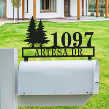 Pine Tree Mailbox Topper