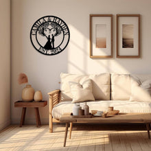 Wedding Couple Metal Sign