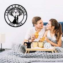 Wedding Couple Metal Sign