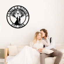 Wedding Couple Metal Sign