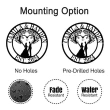 Wedding Couple Metal Sign