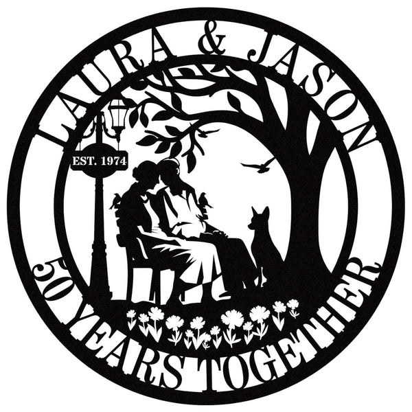 Anniversary Metal Sign