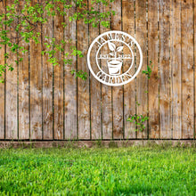 Personalized Garden Sign