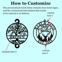 Custom Christmas Wind Chime