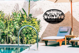 Custom Pool Bar Sign