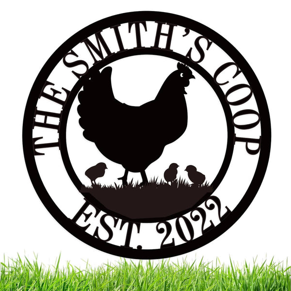 Custom Chicken Coop Sign