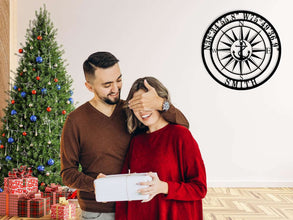 Nautical Compass Sign