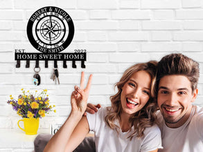 Custom Compass Wall Hook