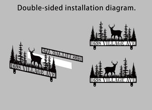 Custom Deer Mailbox Topper