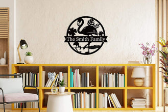Custom Flamingo Metal Sign