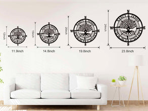 Compass Tree Sign