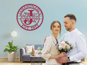 Custom Family Name Sign