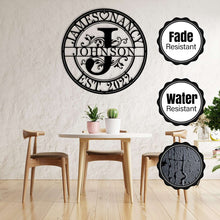 Custom Family Name Sign