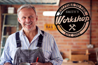 Custom Metal Workshop Decor