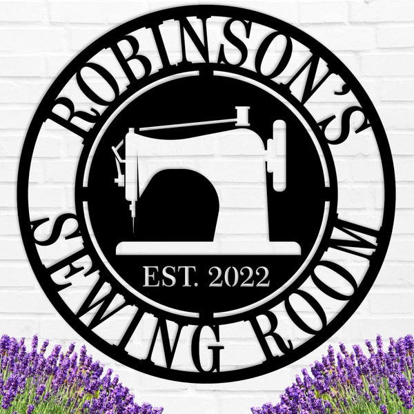 Custom Sewing Room Sign