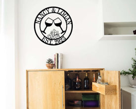 Custom Vineyard Wall Decor