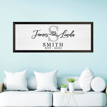 Custom Wood Family Sign