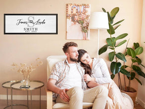 Custom Wood Family Sign