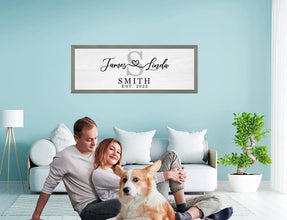 Custom Wood Family Sign