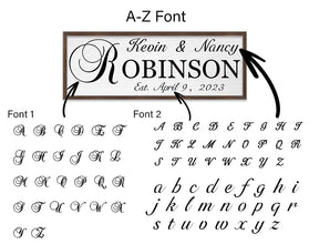 Custom Wooden Sign Plaque