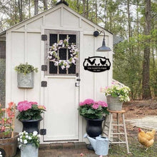 Personalized Farmyard Metal Sign