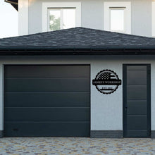 Custom Metal Workshop Sign