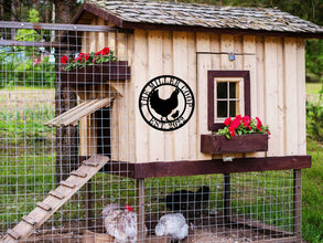 Custom Chicken Coop Sign