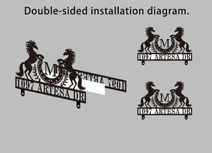 Personalized Horse Mailbox Topper