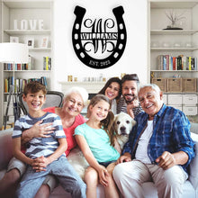 Custom Horseshoe Sign