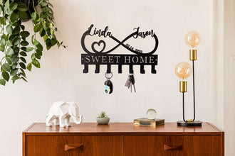 Infinity Love Key Hooks