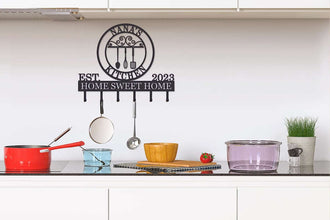 Custom Kitchen Utensil Rack