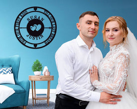 Custom Heart Metal Sign