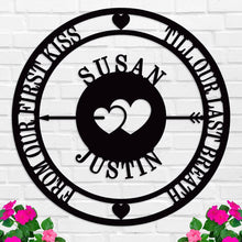 Custom Heart Metal Sign