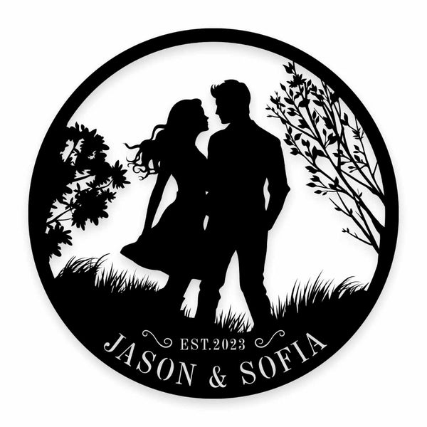 Romantic Couple Sign