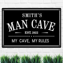 Personalized Man Cave Sign
