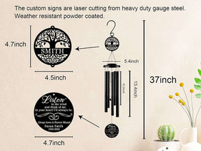 Personalized Memorial Wind Chimes