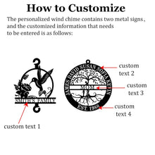 Personalized Mother's Day Wind Chime