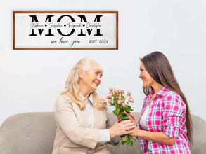Custom Mother's Day Wood Sign