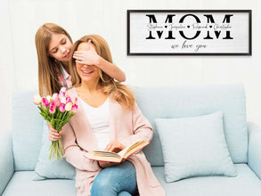 Custom Mother's Day Wood Sign