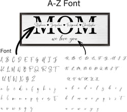 Custom Mother's Day Wood Sign