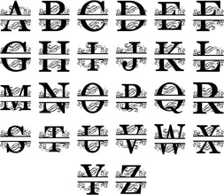 Custom Metal Initial Sign