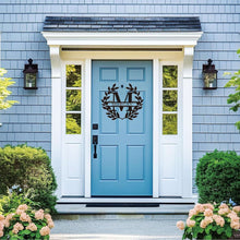 Elegant Laurel Monogram Sign